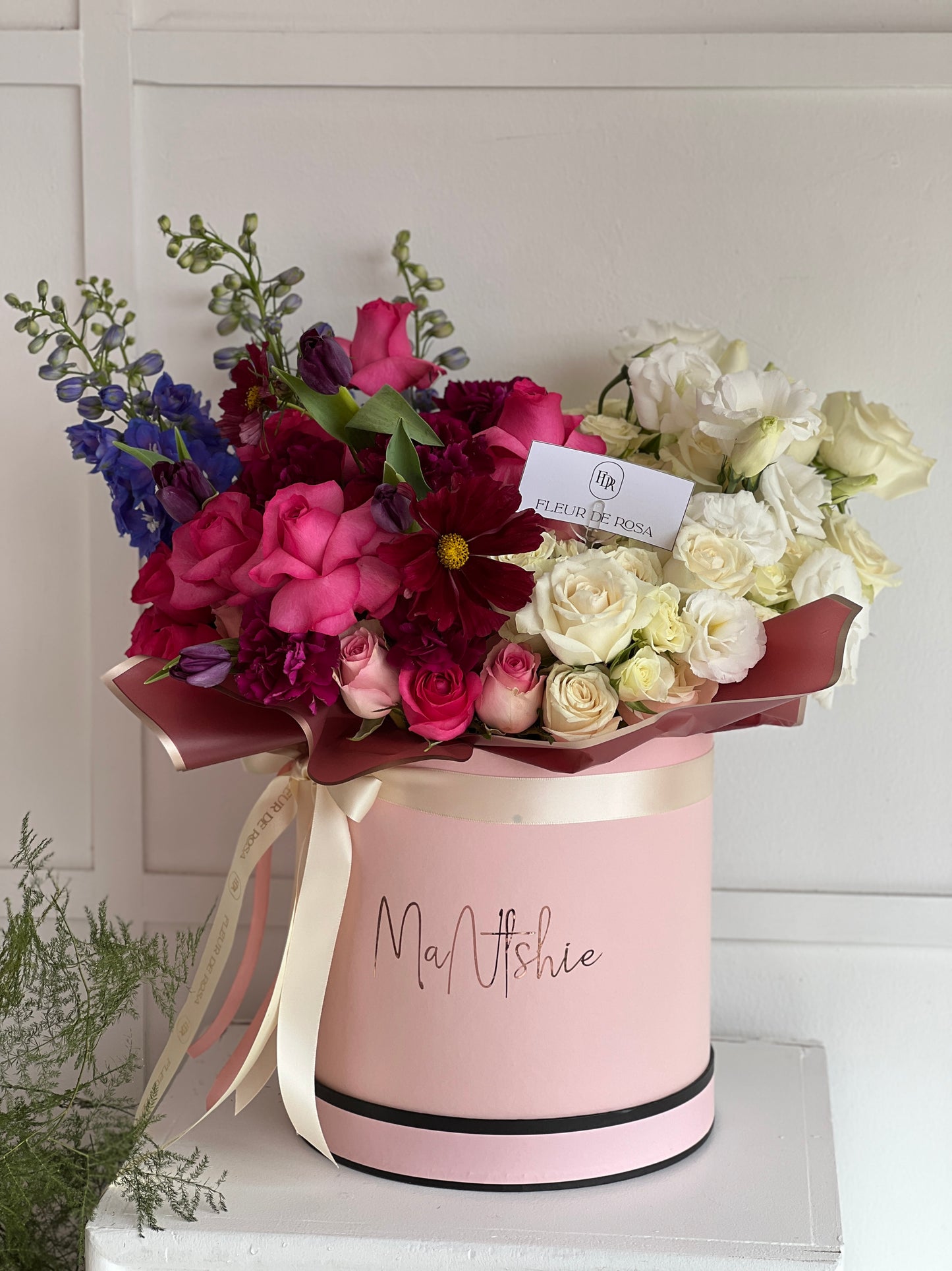 Luxury bespoke box arrangement