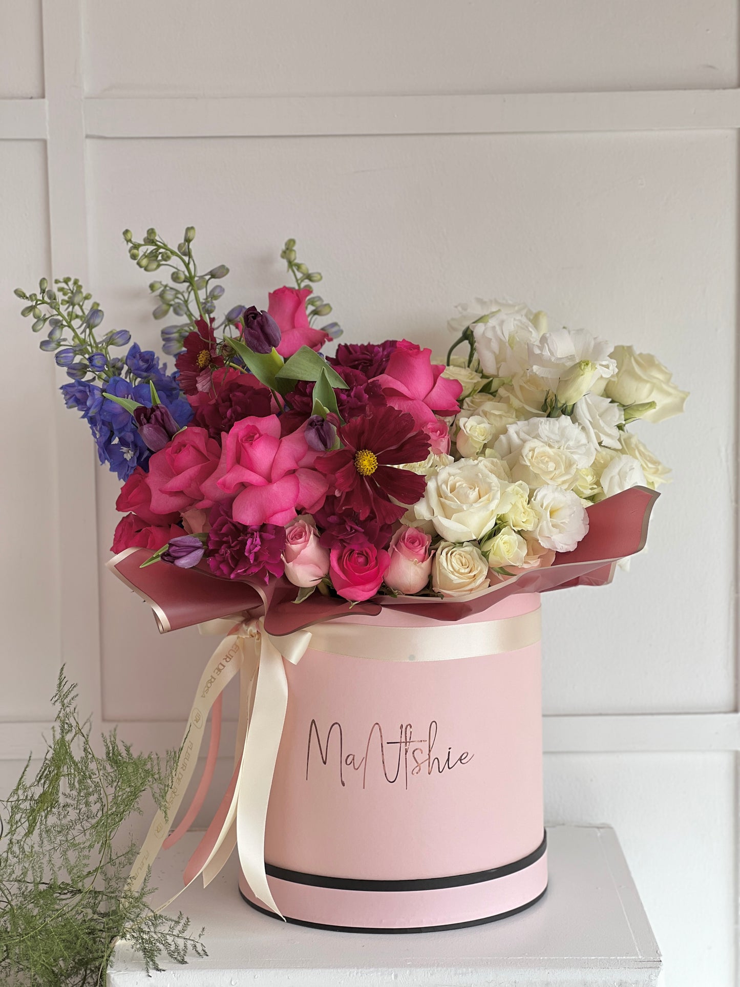 Luxury bespoke box arrangement