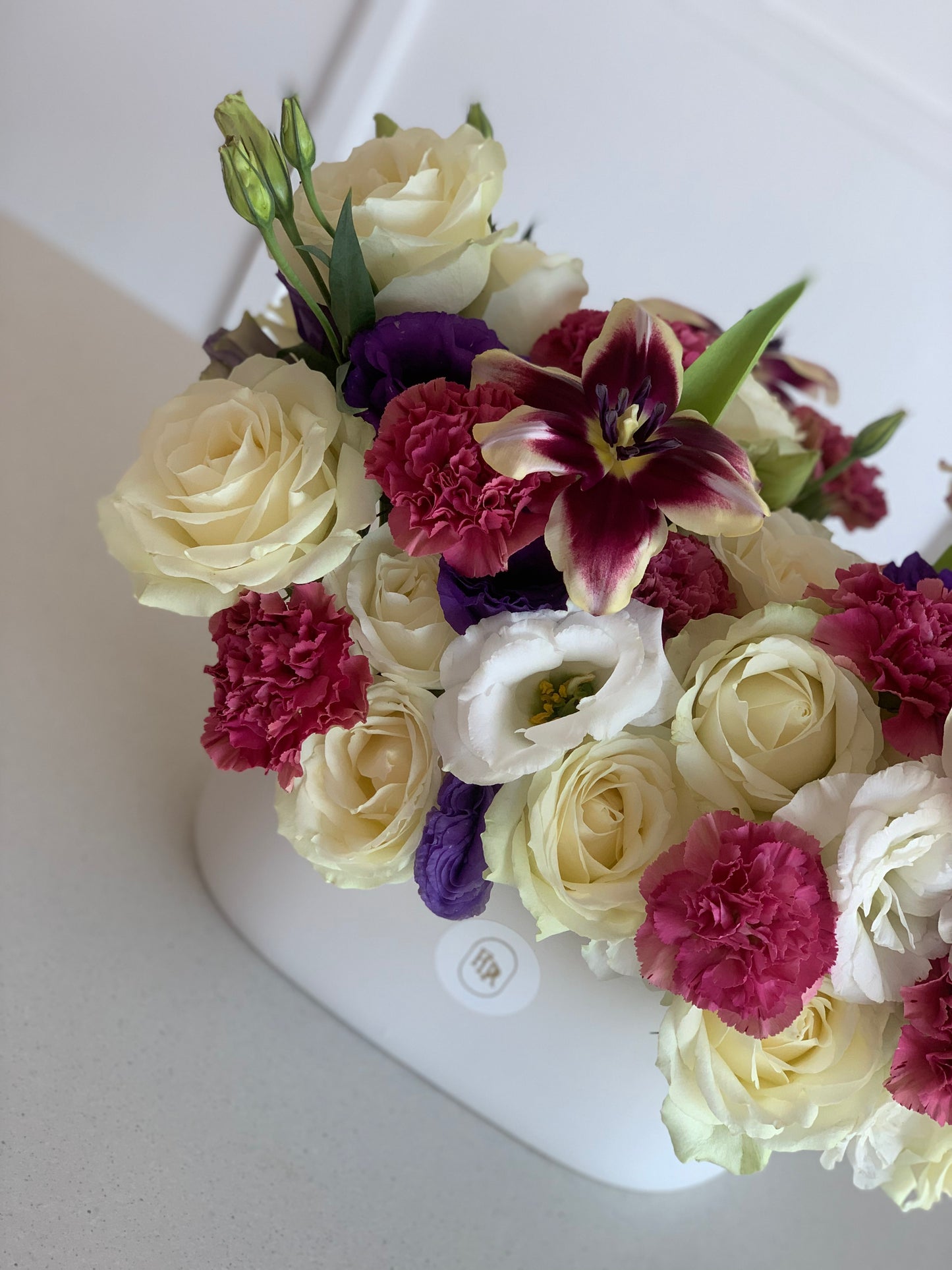 Luxe floral vase arrangement