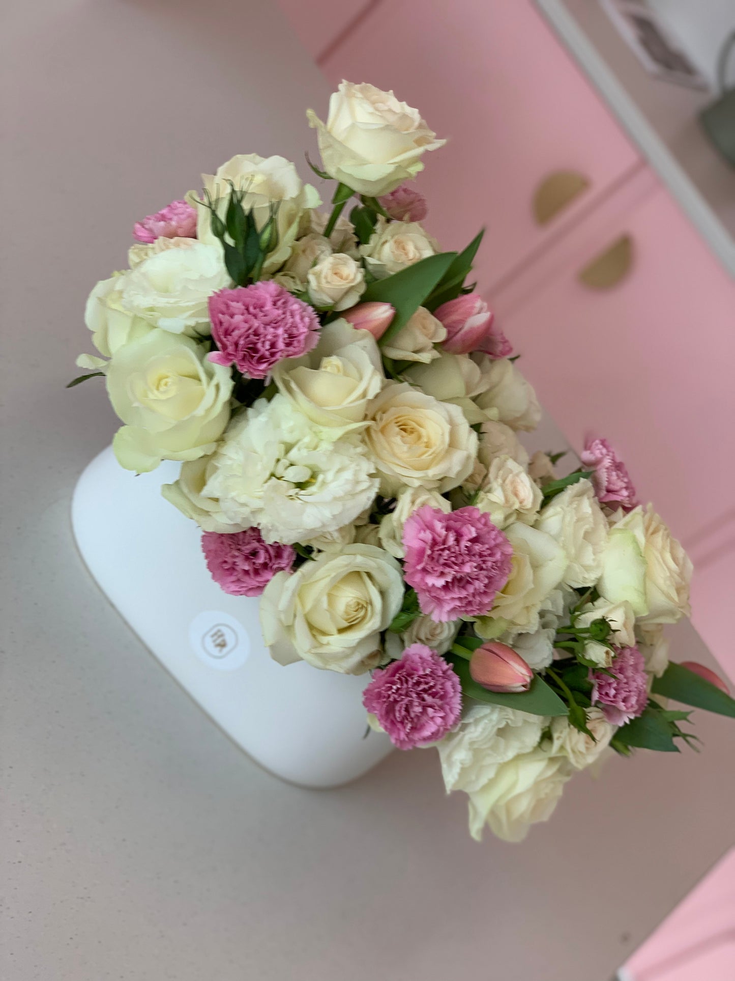 Luxe floral vase arrangement