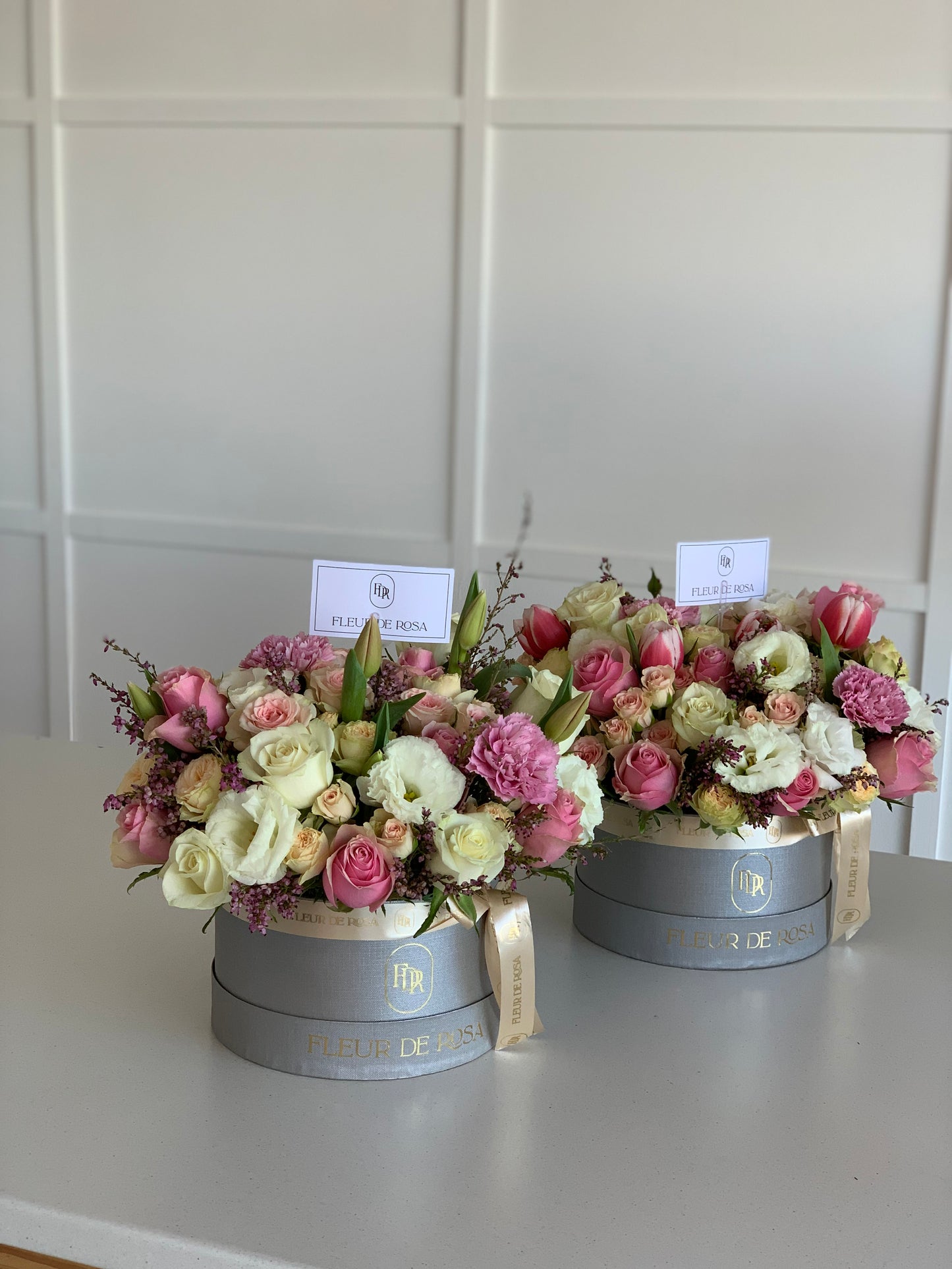 Luxe mix box arrangement