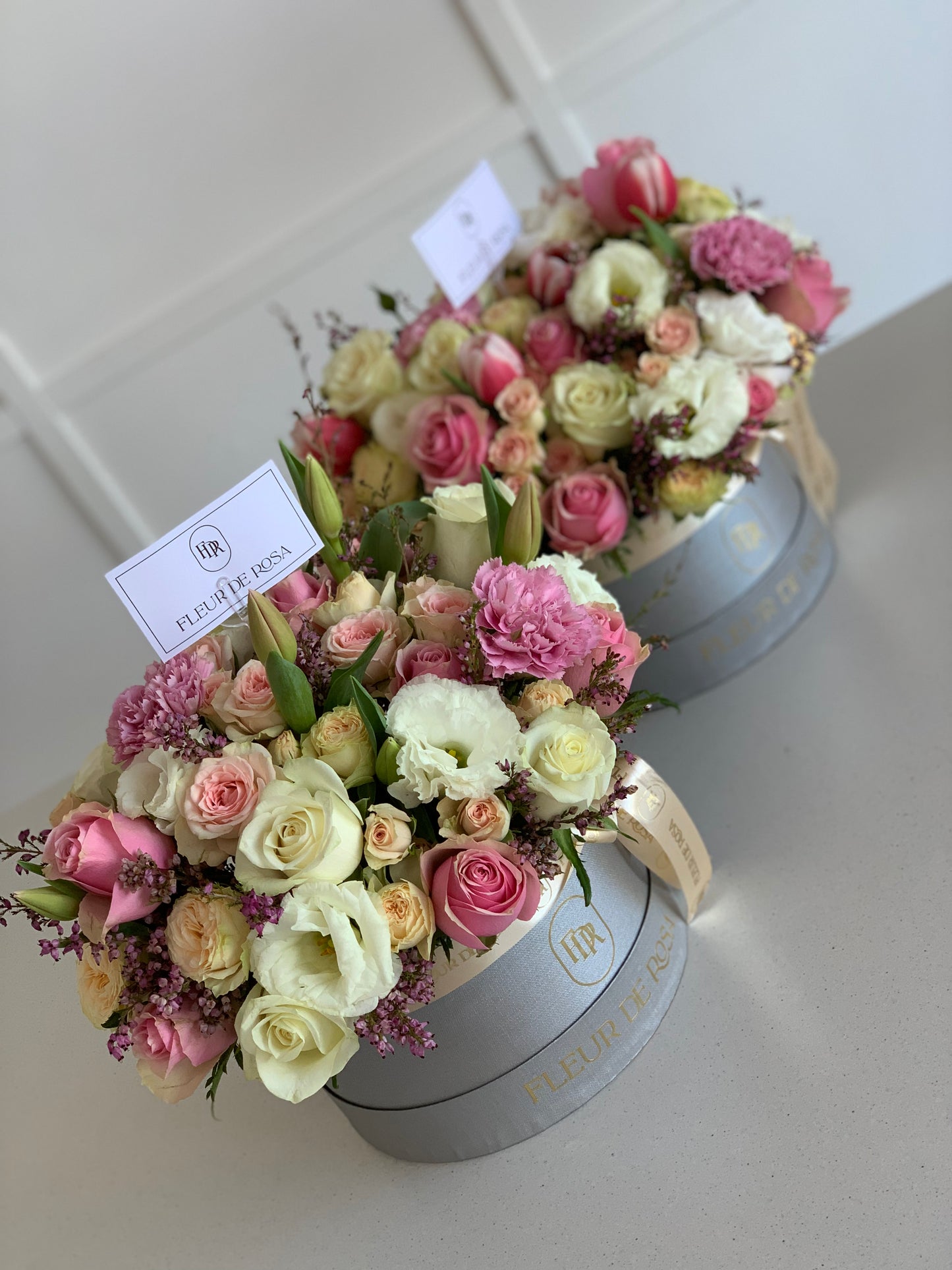 Luxe mix box arrangement