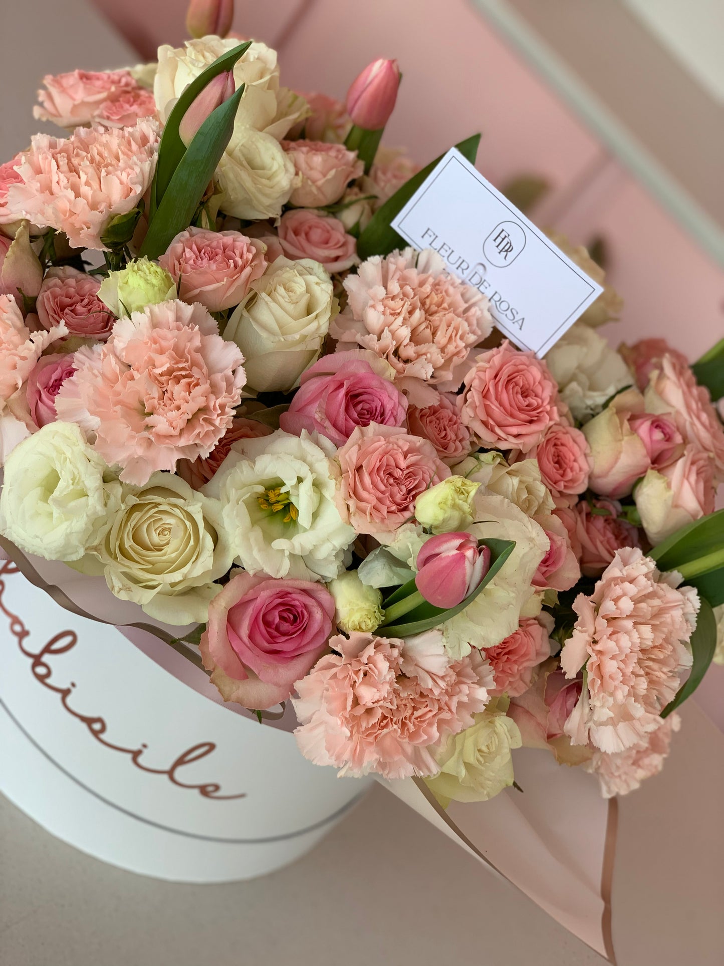 Luxe mix box arrangement