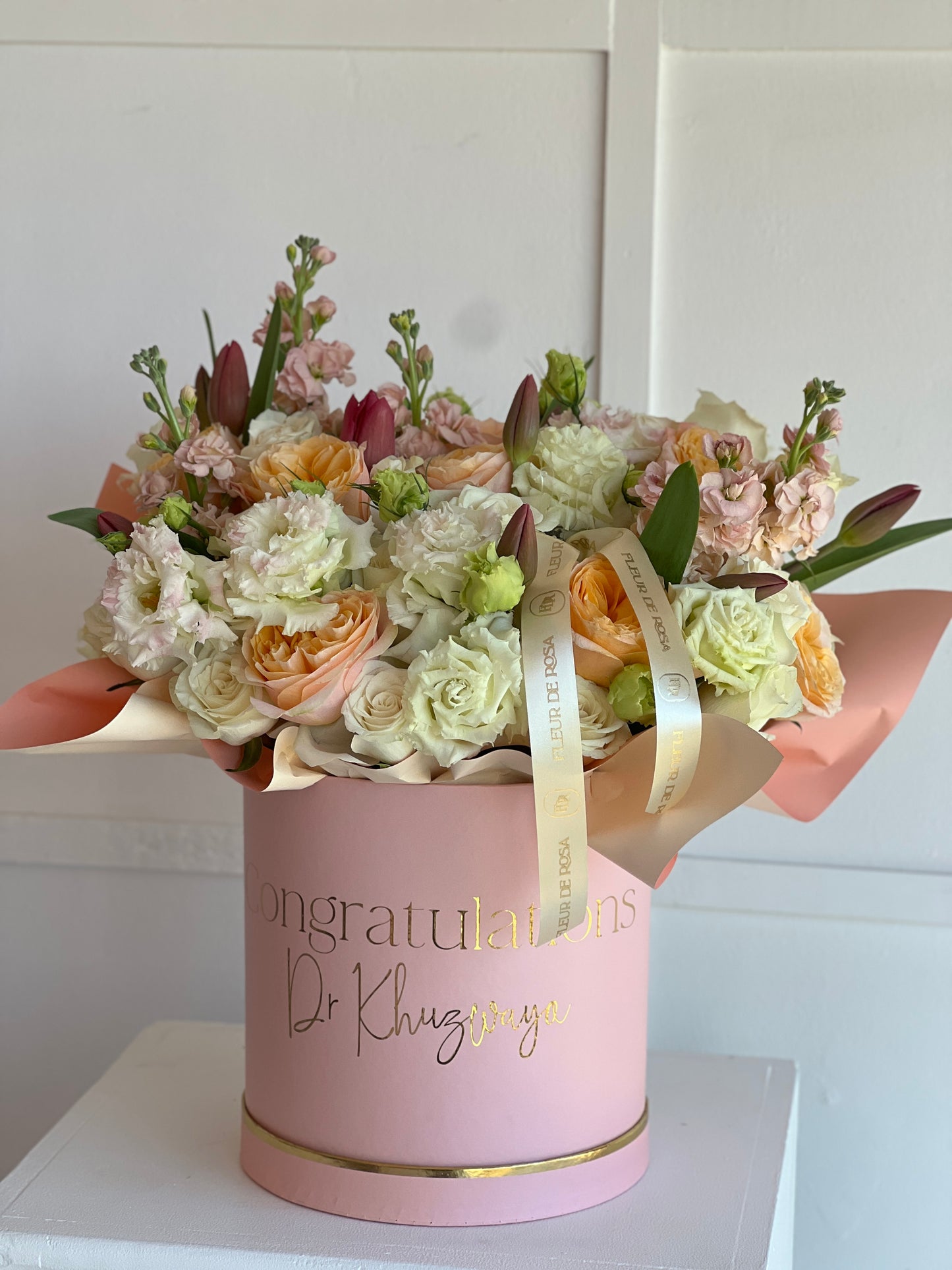 Luxury bespoke box arrangement