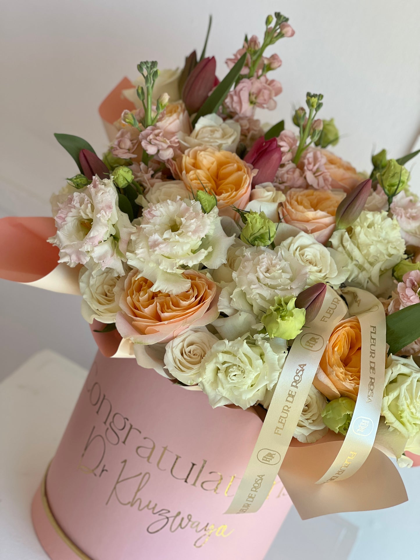 Luxury bespoke box arrangement