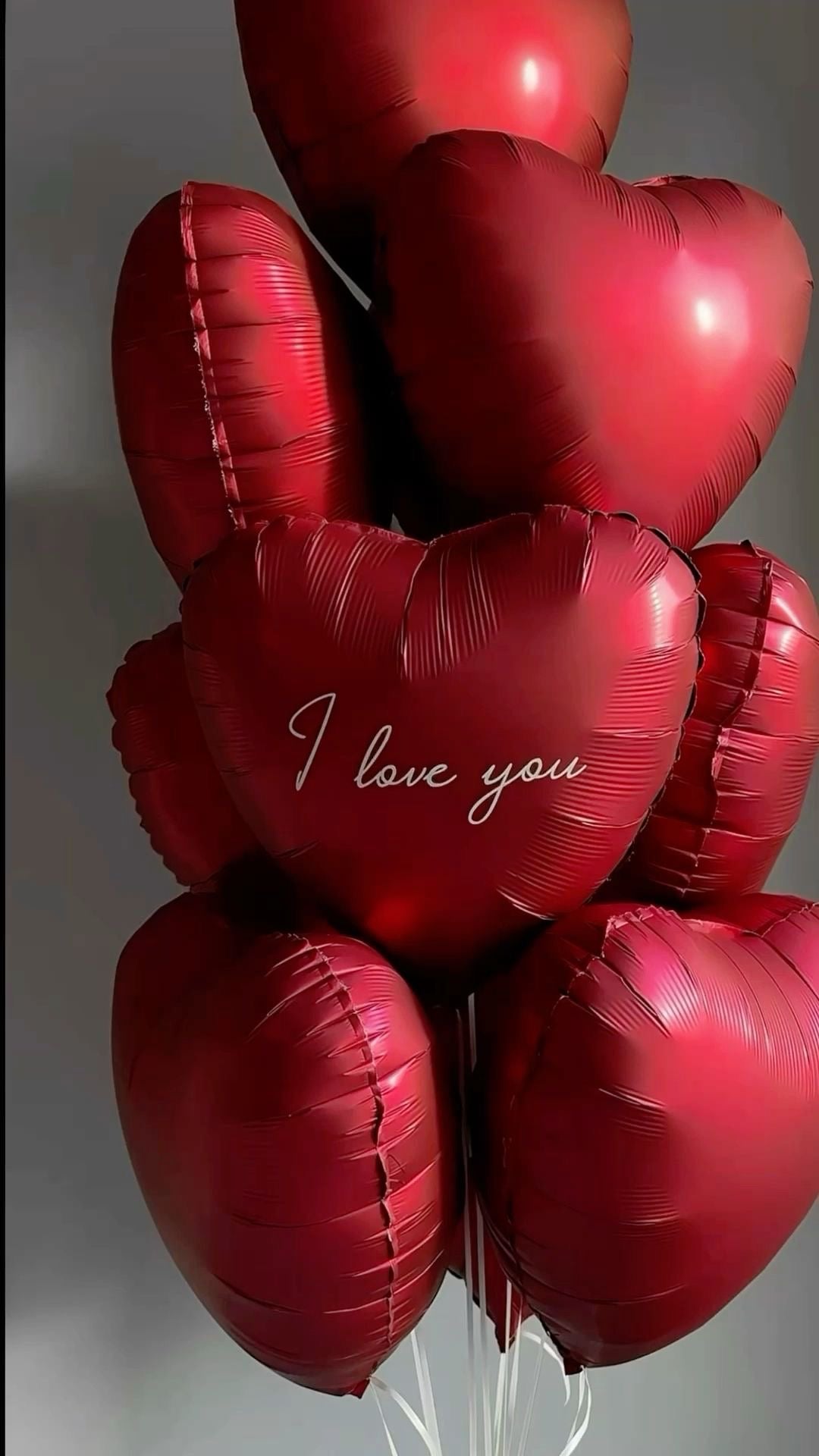 Helium Heart Balloon Bouquet